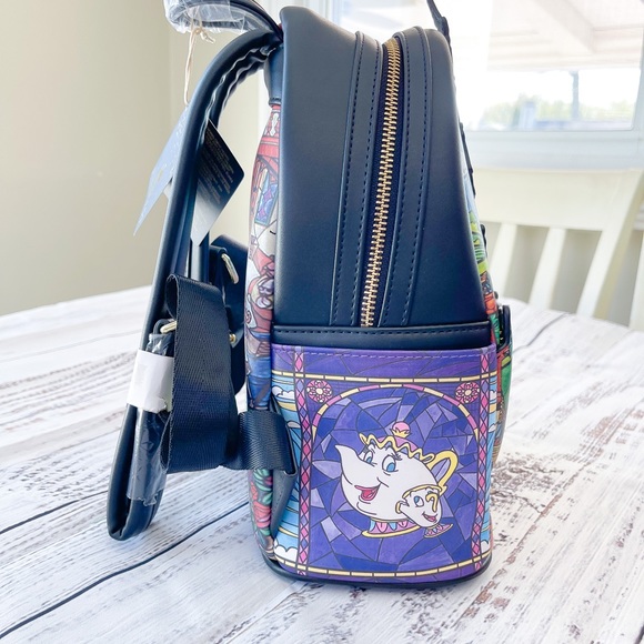 Beauty and the Beast Belle Loungefly Castle Mini Backpack